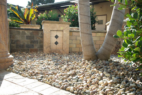 rock landscaping cost